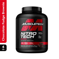 MuscleTech Nitro Tech Ripped Chocolate Fudge Brownie 4 lbs