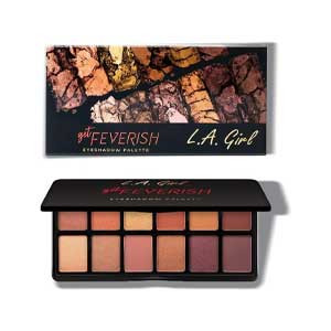 L.A. Girl Fanatic Eyeshadow Palette, Get Feverish