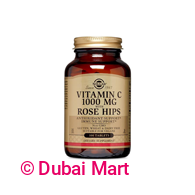 Solgar Vitamin C 1000mg With Rose Hips Tablets 100's