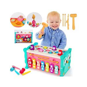 8-in-1 Activity Cube Toddlers Toy for 1-4 Year