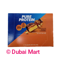 Pure Protein Chocolate Peanut caramel 50 g - Box of 6 pieces