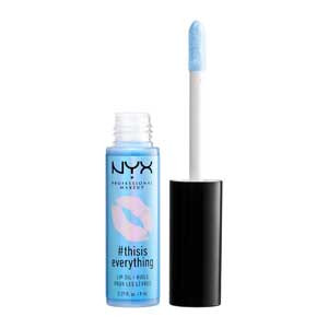 NYX PROFESSIONAL MAKEUP -THISISEVERYTHING Lip Oil, (Sheer Sky Blue)