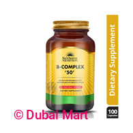 Sunshine Nutrition B-Complex 50 Vegetable Capsules 100's