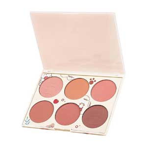 Azonee 6 Colors Pearlescent Blushes Powder