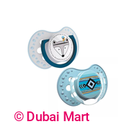 Lovi Dynamic Soother Silicone 6-18 m (2pcs) Indian Summer Boy