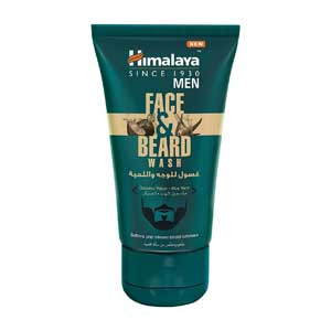 Himalaya Face & Beard Wash for Men, Specially Formulated to Care for Your Facial Skin and Hair - 80 ml.