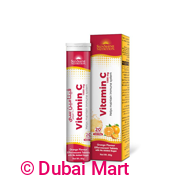 Sunshine Nutrition Vitamin C 1000 mg Orange Flavour Effervescent 20 Tablets